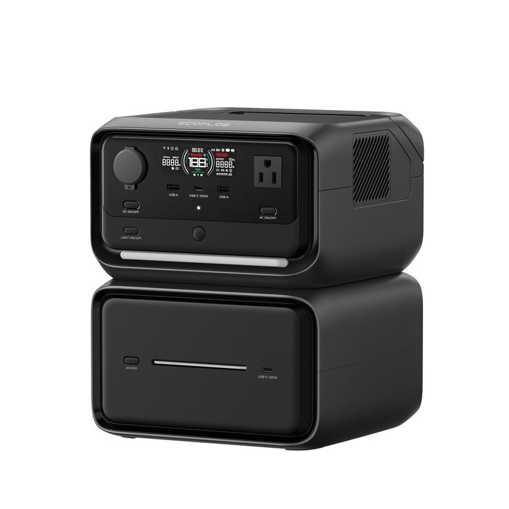 EcoFlow(エコフロー)ポータブル電源 RIVER3 Max Plus 容量 858Wh EcoFlow(エコフロー)ポータブル電源 RIVER3 Max Plus 容量 858Wh