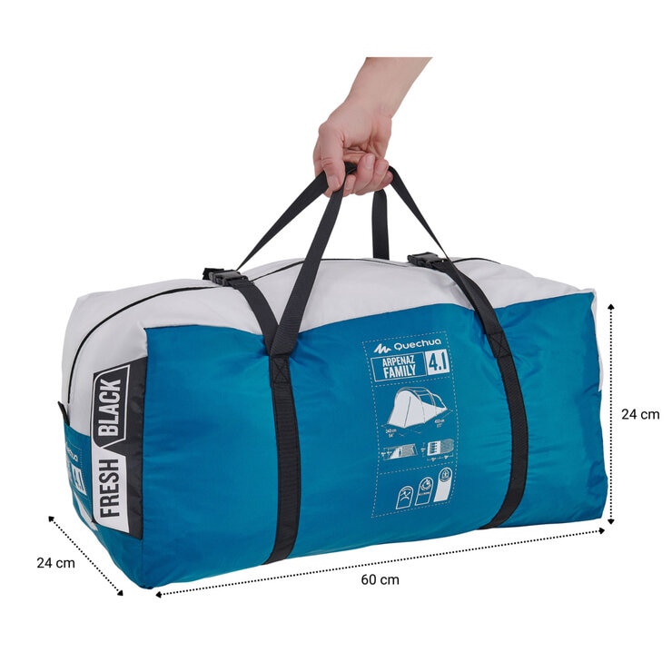 ケシュア キャンプファミリーテント (4人用/1ルーム)