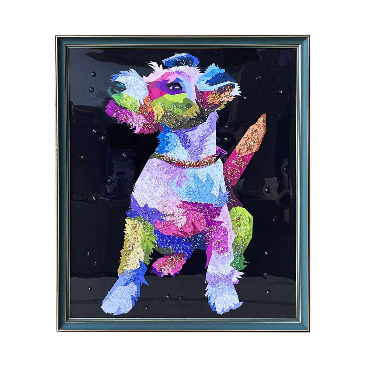 クリスタルアート サクラ 54 x 64cm