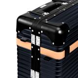 ランツォ スーツケース バイキング 19 インチ 33L ブラック X ベージュ