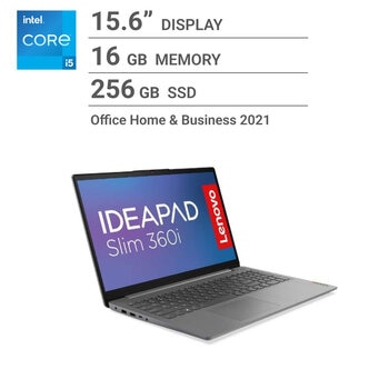 Lenovo ノートPC/Ideapad Slim 360/15.6インチ/intel Core i5-1135G7/メモリ 16GB/SSD 256GB/マウスつき/82H802RRJP