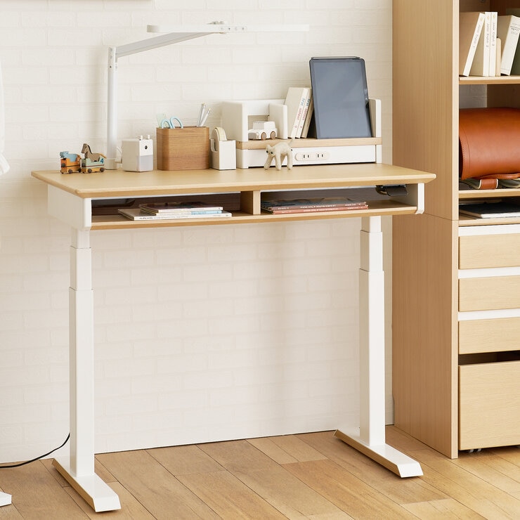 ファミオ デスクシェルフ ブラック FDA-813