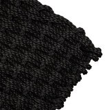 Korhani ロープマット 60 x 90cm ブラック