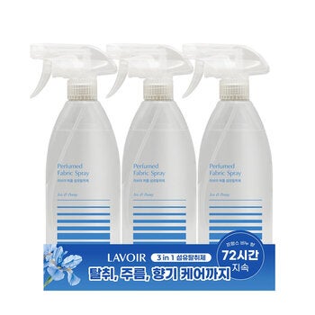 LAVOIR (ラヴァ) パフューム消臭芳香スプレー アイリス&ピオニーの香り 500ml 3本 LAVOIR (ラヴァ) パフューム消臭芳香スプレー アイリス&ピオニーの香り 500ml 3本