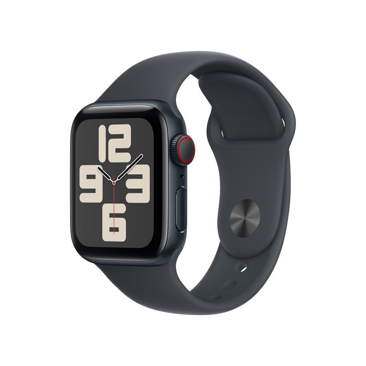 Apple Watch SE（GPS + Cellularモデル）- 40mmミッドナイト