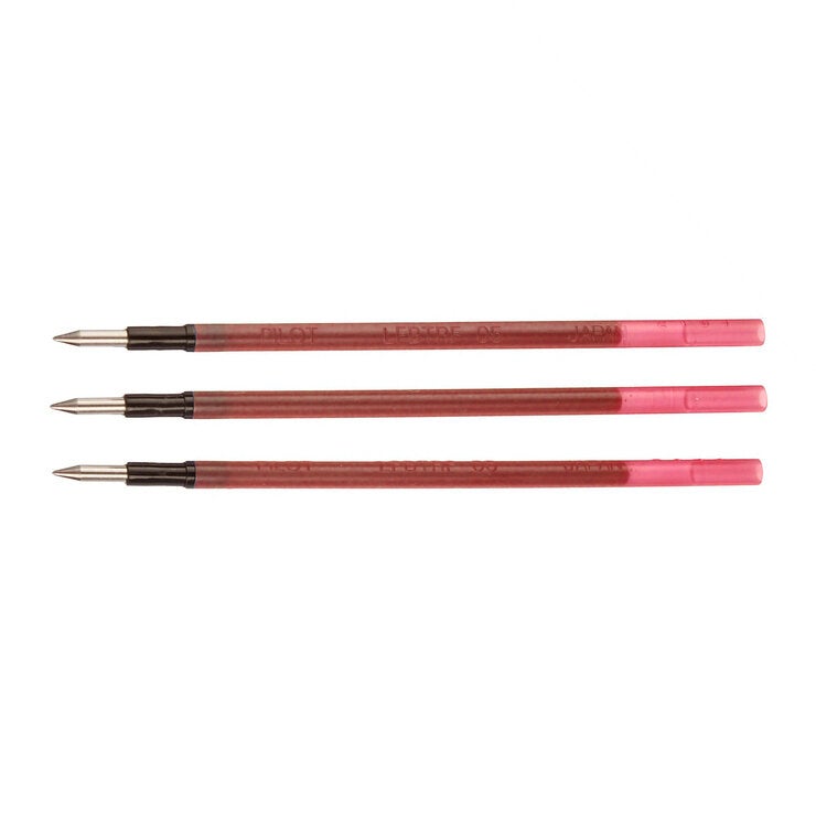 パイロット フリクションボール 替芯 多色用 0.5mm 3P x 10セット LFBTRF30EF3R - 赤 パイロット フリクションボール 替芯 多色用 0.5mm 3P x 10セット LFBTRF30EF3R - 赤