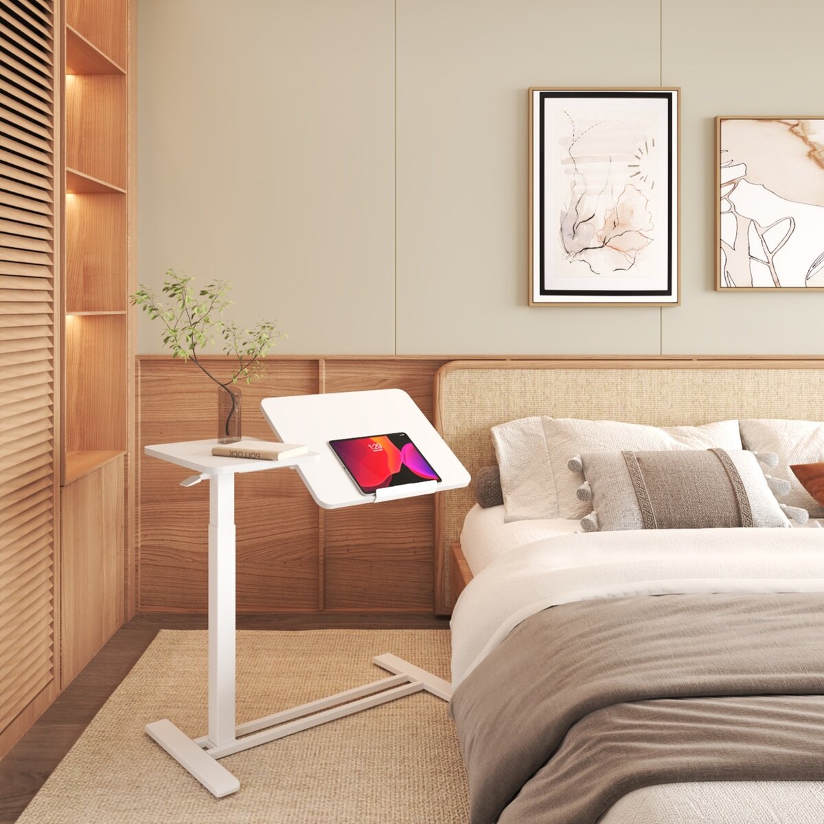 天板角度調整 昇降式テーブル