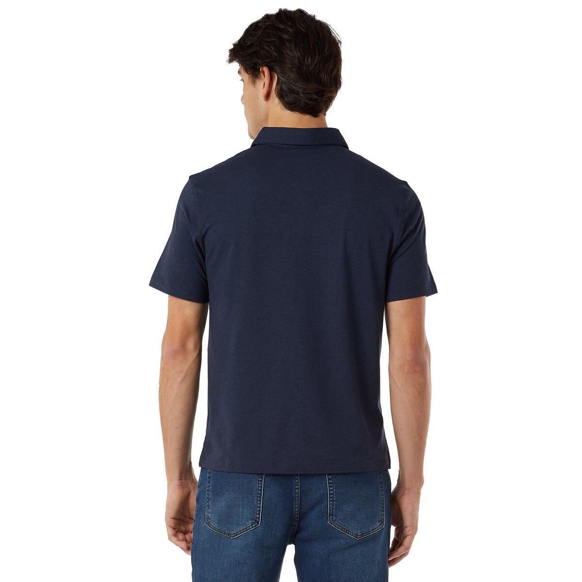 32 DEGREES メンズ ポロシャツ ネイビー L