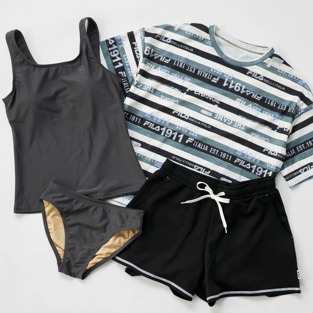 フィラ レディース 水着4点セット