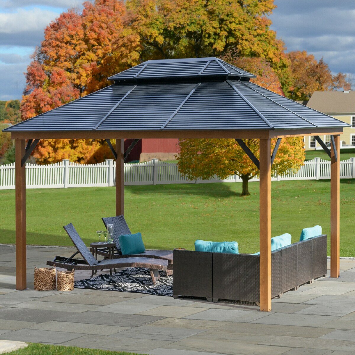 SOJAG MAUI 12 x 16 フィート (3.7 x 4.9 m) ガゼボ