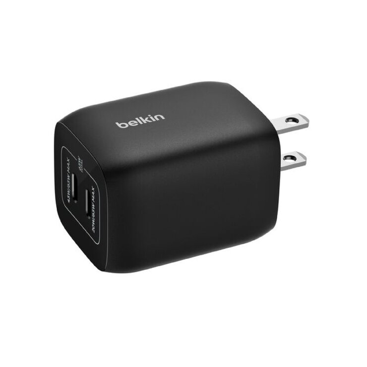 Belkin デュアル USB-C ウォールチャージャー 65W