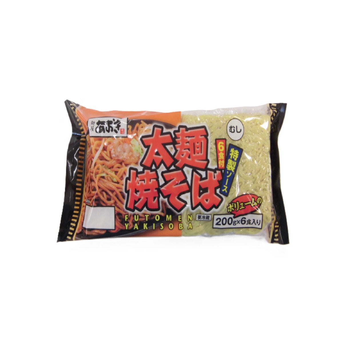 太麺焼きそば 200g x 6食 1パック 太麺焼きそば 200g x 6食 1パック