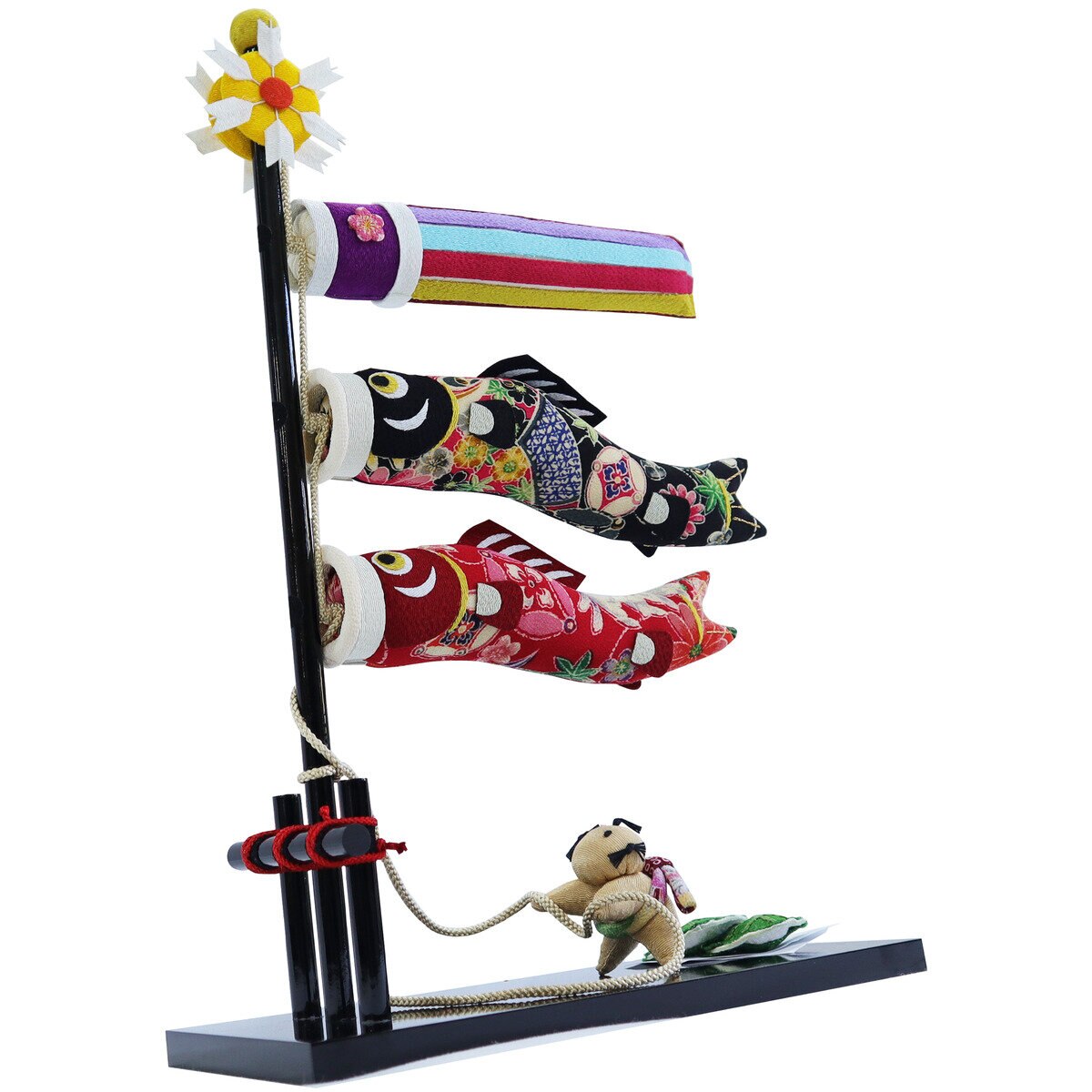 ☆童ちゃんと鯉のぼり☆ちりめん細工