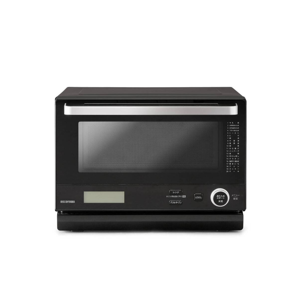 アイリスオーヤマ スチームオーブンレンジ 18L MO-F1808-B | Costco Japan