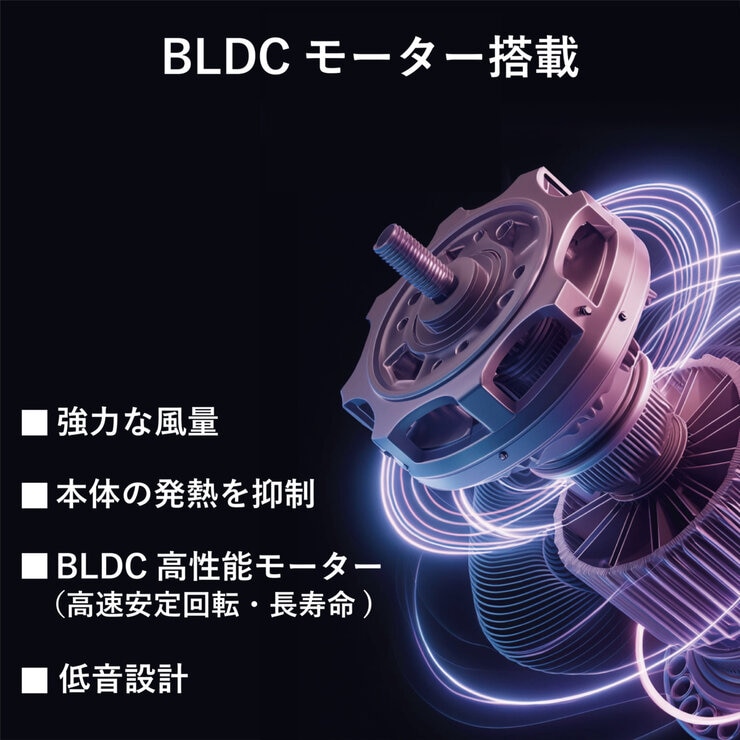 GEEK 大風量BLDCモーター ヘアドライヤー ネイビー