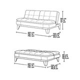 布製ソファベッド Parker