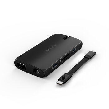 USB-C ON-THE-GO マルチポートアダプター　ブラック