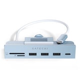 Satechi USB-C iMac 24インチ用クランプハブ ブルー