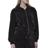 コーズコンバイン レディース コーデュロイパーカー ブラック M