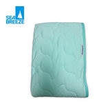 シーブリーズ 冷感敷きパッドシーツ クイーン グリーン