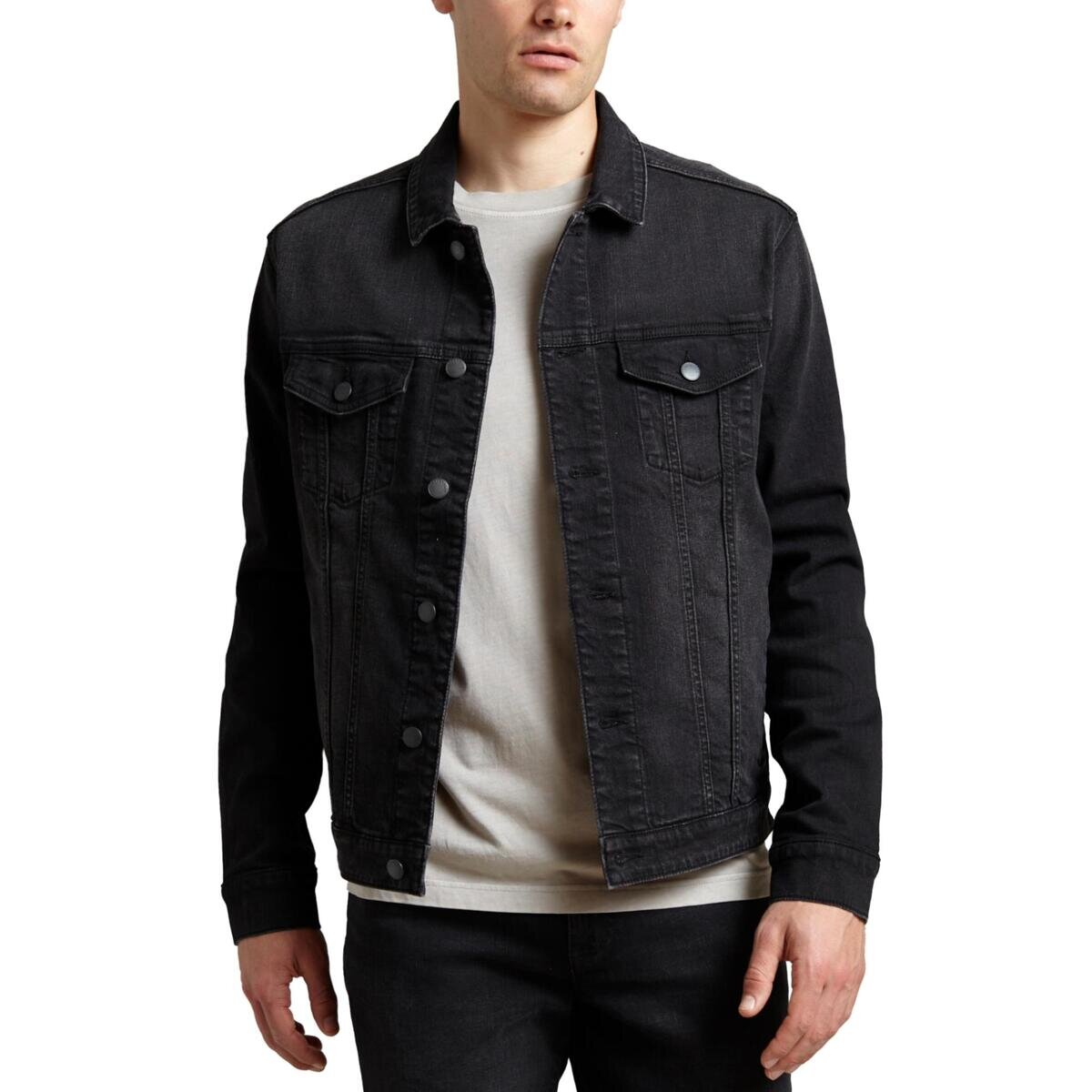 COPPER & OAK Men's デニムジャケット ブラック M COPPER & OAK Men's デニムジャケット ブラック M