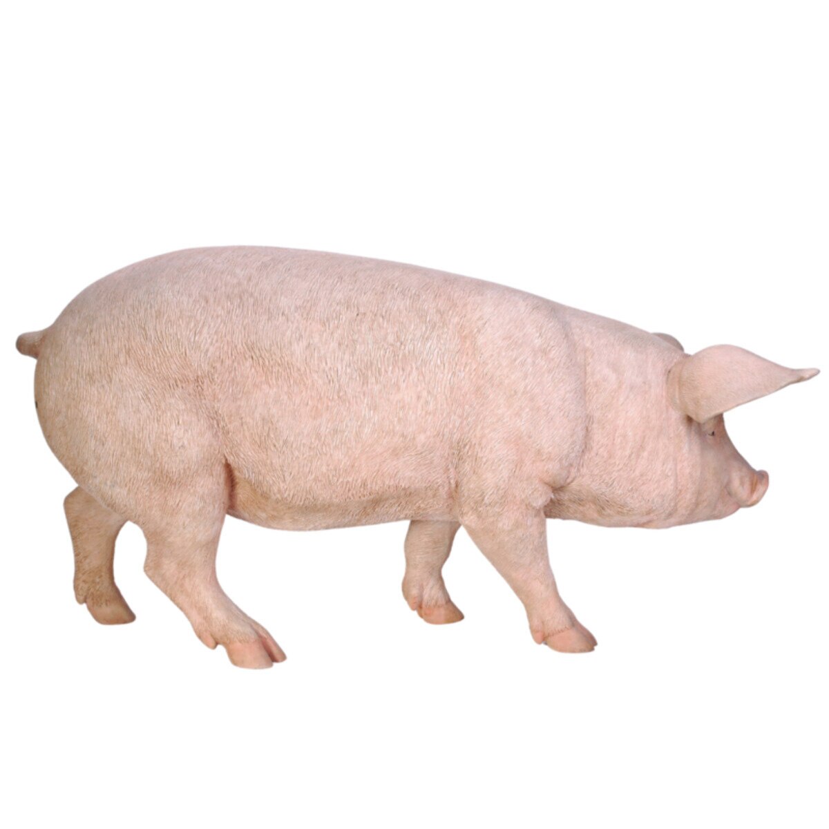 ウービア ピンク豚の置物 特大 H12067 ウービア ピンク豚の置物 特大 H12067