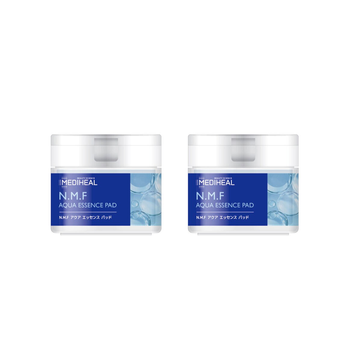 MEDIHEAL (メディヒール) カーミングエッセンスパッド 50枚 x 2 N.M.F アクア