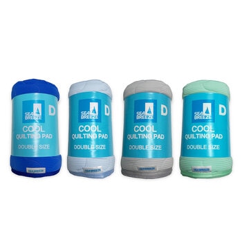 シーブリーズ 冷感敷きパッドシーツ ダブル 140 x 205cm