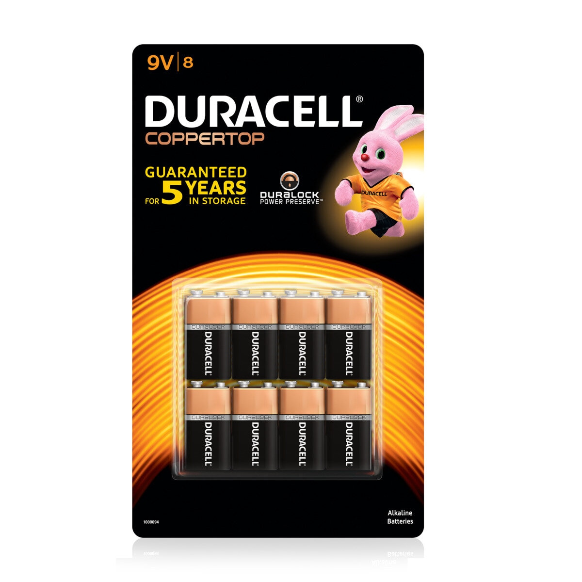 デュラセル　アルカリ9V乾電池　8本