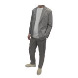 リンクス メンズジャケット & パンツ グレー XL