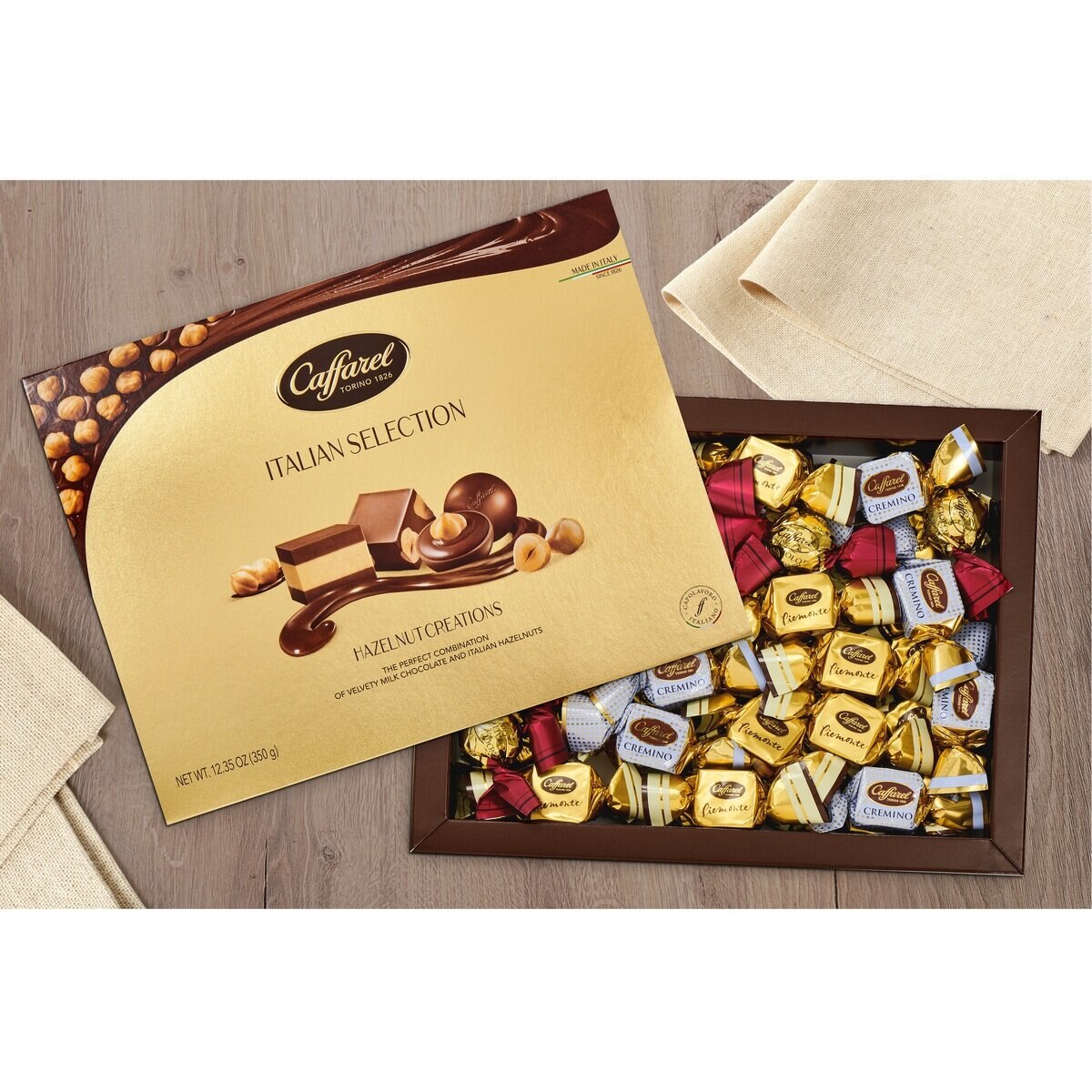 カファレル イタリアンセレクション ヘーゼルナッツクリエイションズ 350g