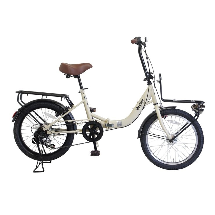 ロゴス　折りたたみ自転車　20インチ　引き取り対応可能　説明書　販売証明書有り Amazon | LOGOS(ロゴス) 折りたたみ自転車 20インチ シマノ6段変速