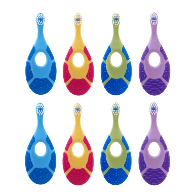 ジョーダン Step1 0-2才用 歯ブラシ 8本 ジョーダン Step1 0-2才用 歯ブラシ 8本