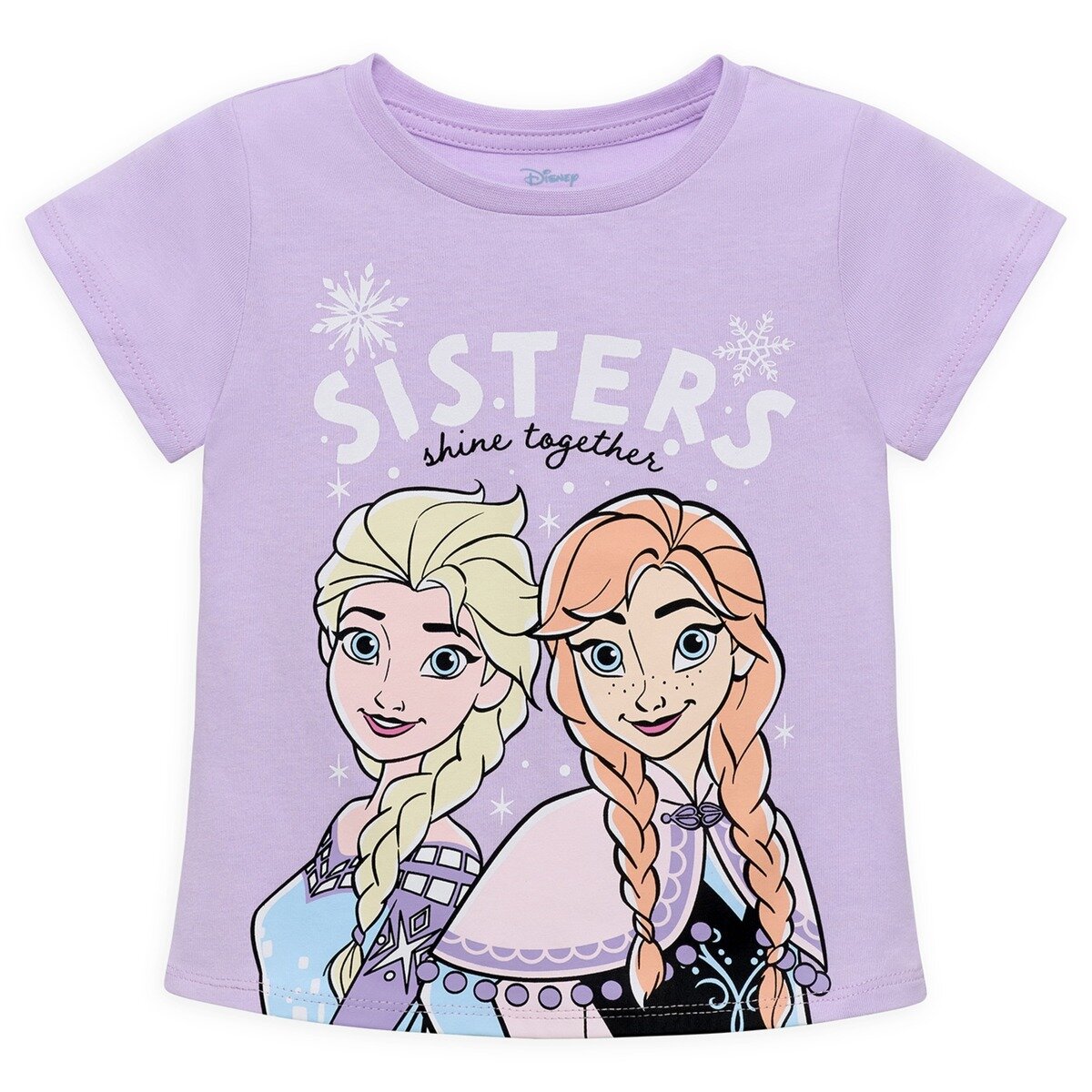 キャラクター キッズ 半袖 Tシャツ 4枚組 アナ雪 5
