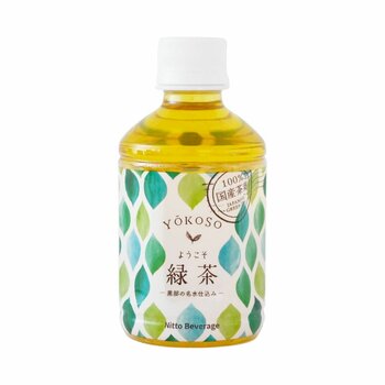 ようこそ緑茶 280ml x 24本入り