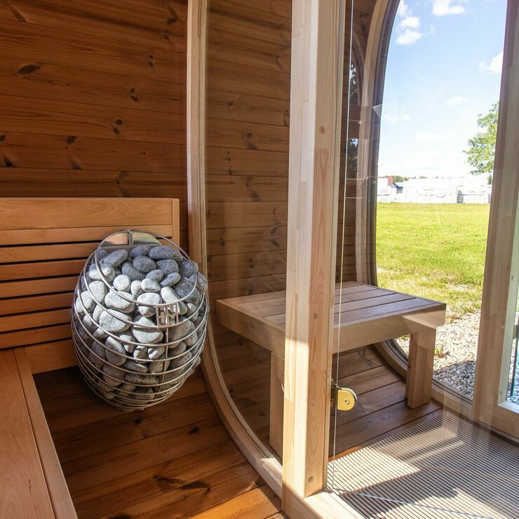 Saunature Dice Dual アウトドアサウナキャビン Saunature Dice Dual アウトドアサウナキャビン