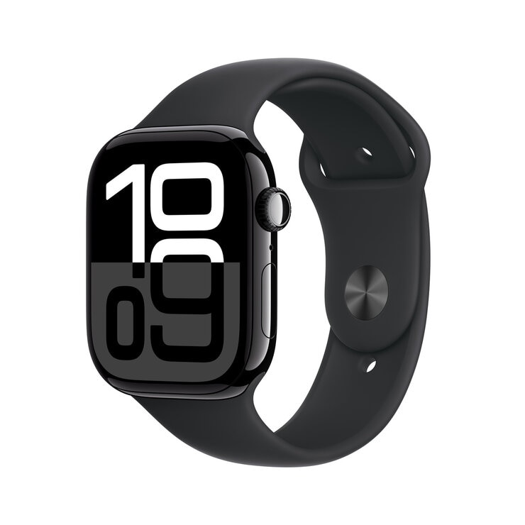 Apple Watch Series 10(GPS + Cellularモデル)- 46mmジェットブラックアルミニウムケース Apple Watch Series 10(GPS + Cellularモデル)- 46mmジェットブラックアルミニウムケース