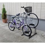 アイリスオーヤマ 自転車スタンド 2台用