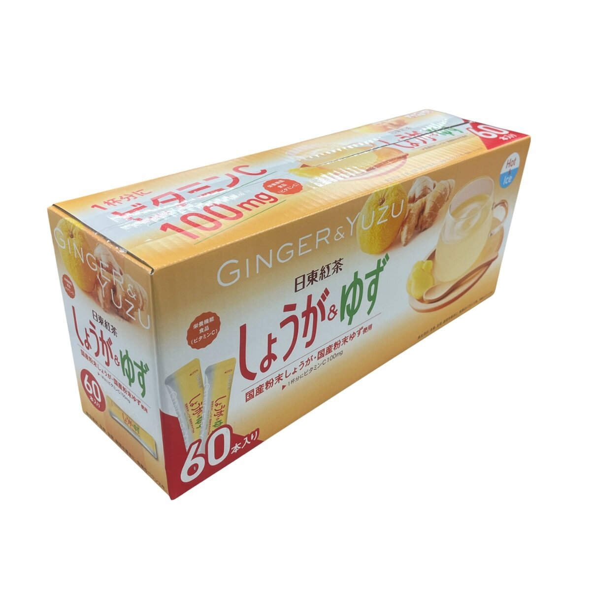 日東紅茶しょうが＆ゆず 60包入り