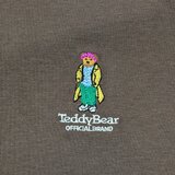 テディベア メンズ 半袖 Tシャツ ブラウン L