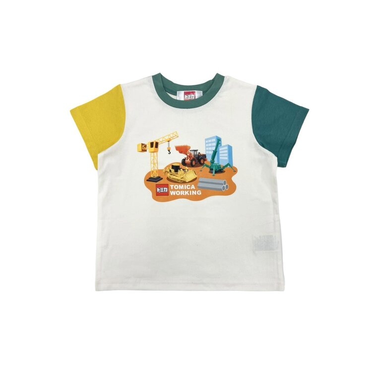 トミカ キッズ 半袖 Tシャツ 4枚組 アソートC 120