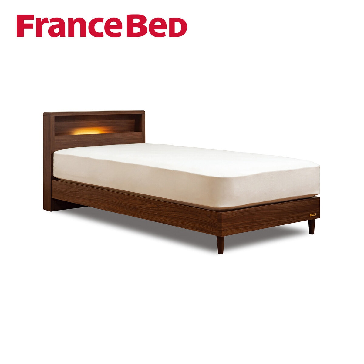 フランスベッド ベッドフレーム セミダブル スコットＬＧ