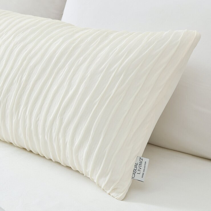 BHF スリムボディーピロー 40 x 120cm ホワイト