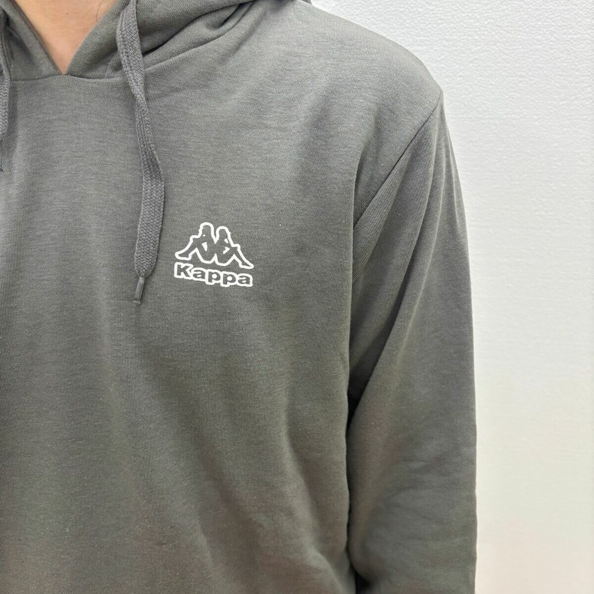 カッパ メンズ フーディー / グレー / L