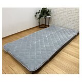 昭和西川 6層あったか敷パッド シングル ライトグレー