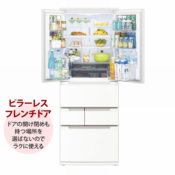 シャープ 505L 冷蔵庫 SJ-MF51P-W | Costco Japan