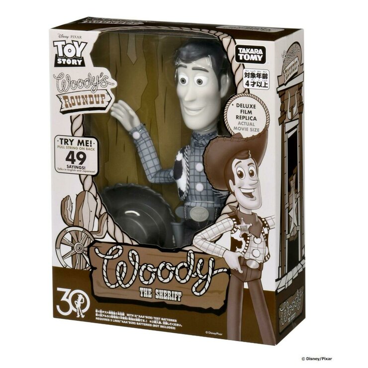 トイ・ストーリー 30周年 リアルサイズトーキングフィギュア ウッディのラウンドアップ ver.