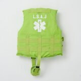 キッズ フローティング ベスト ライム M