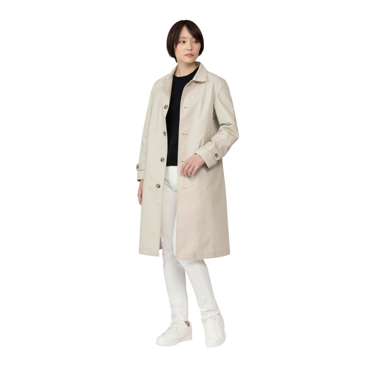 コロアイ ロング コート ベージュ M
