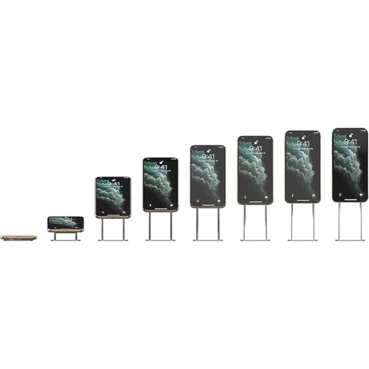 ONED / Majextand M スマートフォン/タブレット用スタンド / シルバー ONED / Majextand M スマートフォン/タブレット用スタンド / シルバー